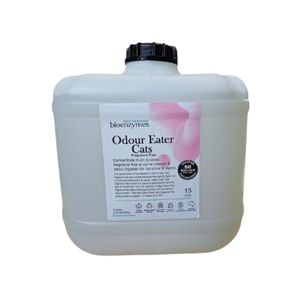 BioEnzymes Odour Eater Cats 15lt. Enzyme Cat Urine remover & cleaner with live bacteria