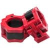METEOR 50mm Red ABS Plastic Olympic Barbell Collars Clamps