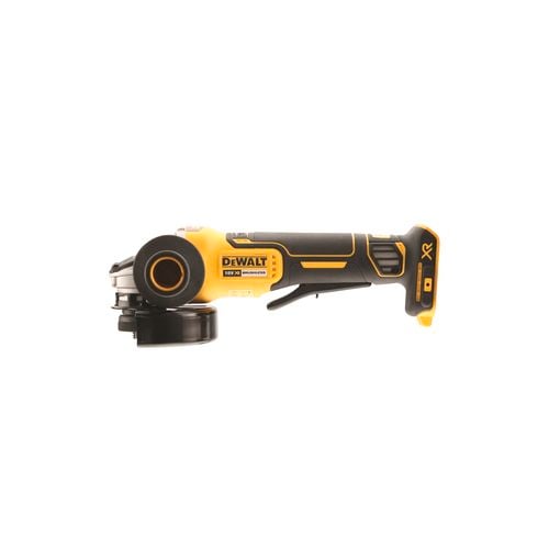 DeWALT 18V 125mm XR Brushless Paddle Switch Angle Grinder Skin Only Bunnings Australia