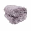 Luxury Faux Fur Animal Throw Rug 127 x 152 cm Pale Mauve Wool