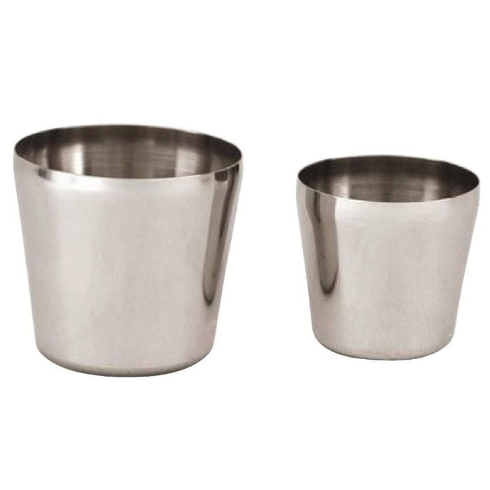 Vogue Dariole Mould Stainless Steel Pastry And Baking 60 X 55mm