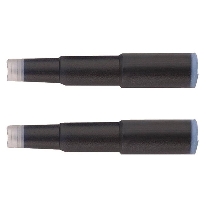 2x 6pc Cross Fountain Pen Nib Washable Ink Cartridge Writing Ballpen Refill Blk