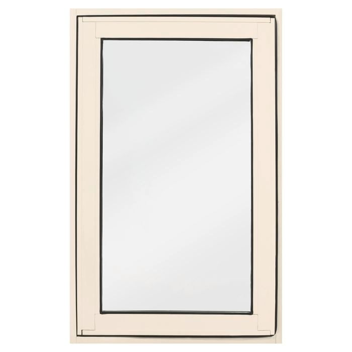 Polar     View 600 x 945mm White Birch Frosted Glass Openable Double Glazed Window