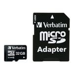 Verbatim Premium memory card 32 GB MicroSDHC Class 10 [44083]