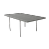 Absco Structures 3.0 x 5.5 x 2.37m Woodland Grey Single Skillion Carport