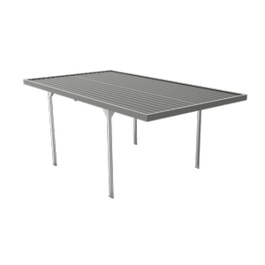 Absco Structures 3.0 x 5.5 x 2.37m Woodland Grey Single Skillion Carport