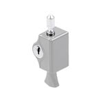 Yale Silver Pushlock Window Lock