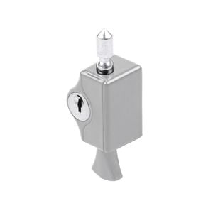 Yale Silver Pushlock Window Lock