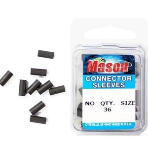 36 x Size 1 Mason Crimps - Crimping Connector Sleeves for Fishing Wire/Line