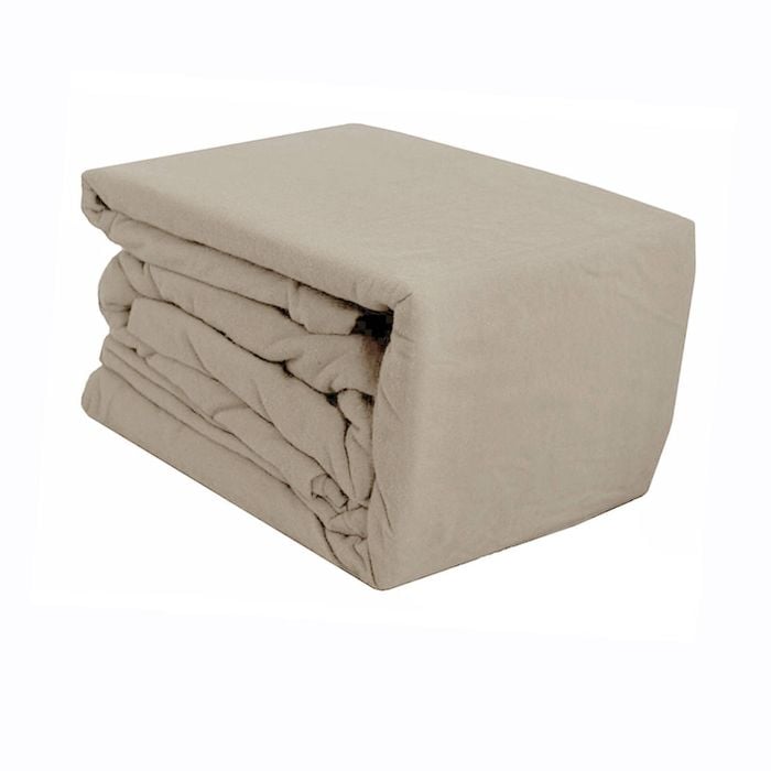 Ramesses Egyptian Cotton Flannel Sheet Set Linen King Single