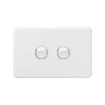 DETA X6 White Double Switch