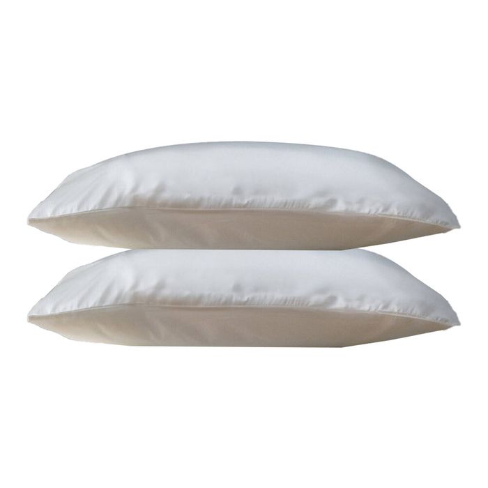 2pc Canningvale Beautysilks Pillowcase Cover Home/Bedroom Decor Cover Ivory