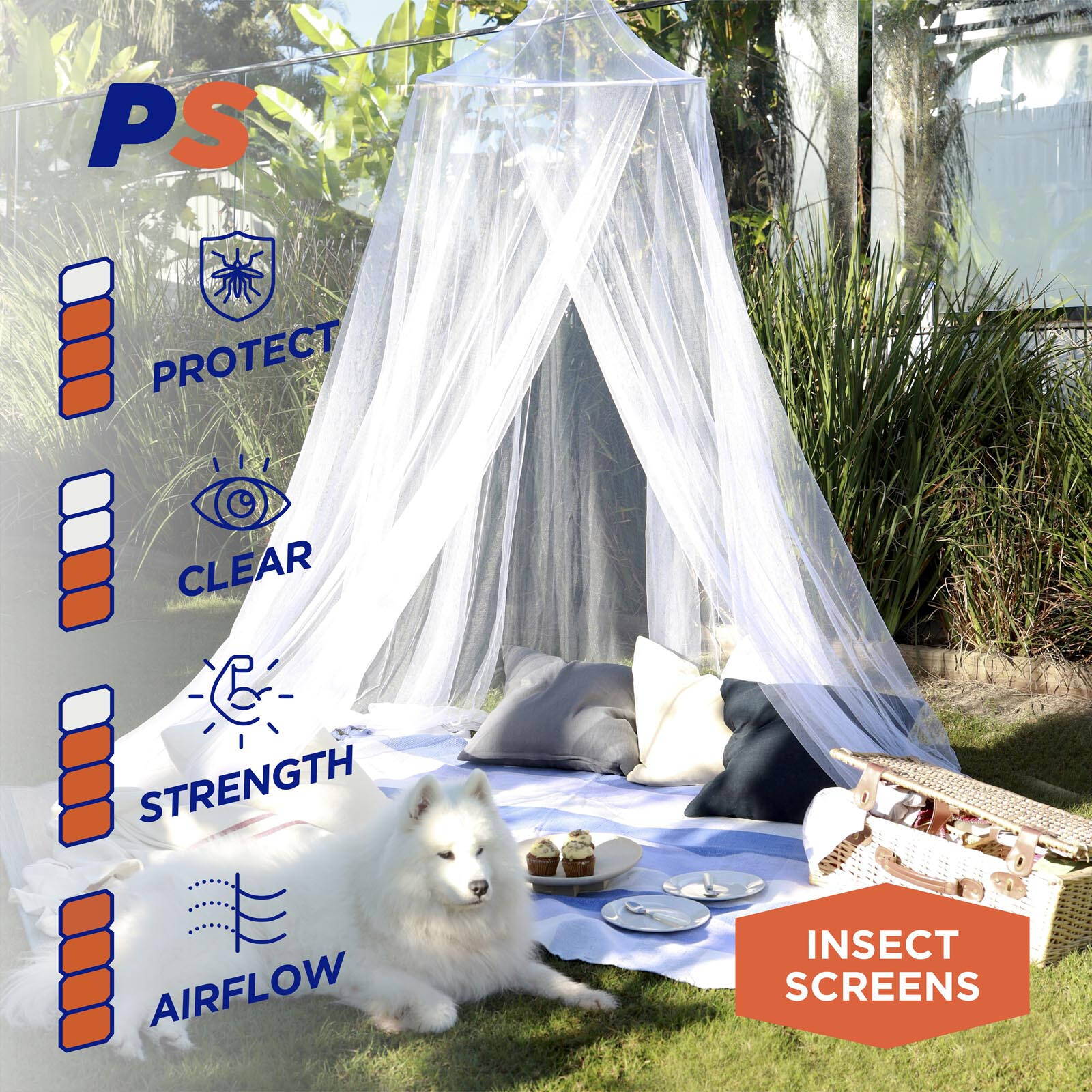 Permastik Large Mosquito Bed Net Kit Bunnings Australia