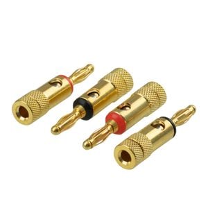 Antsig 4mm Premium Banana Clips - 4 Pack