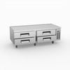 Fed-x Chef Base Refrigerated Drawer Bench 453l Xcb-72
