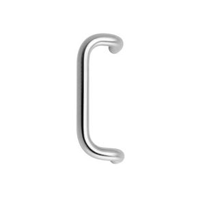 Lockwood Satin Chrome 184 Brass Double Bend Pull