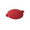 Emile Henry 35.5cm Ceramic Smooth Pizza Stone Baking Tray - Burgundy