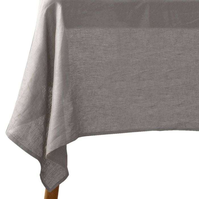 Vintage Design Homewares Grey Hemp Tablecloth 150cm x 300cm