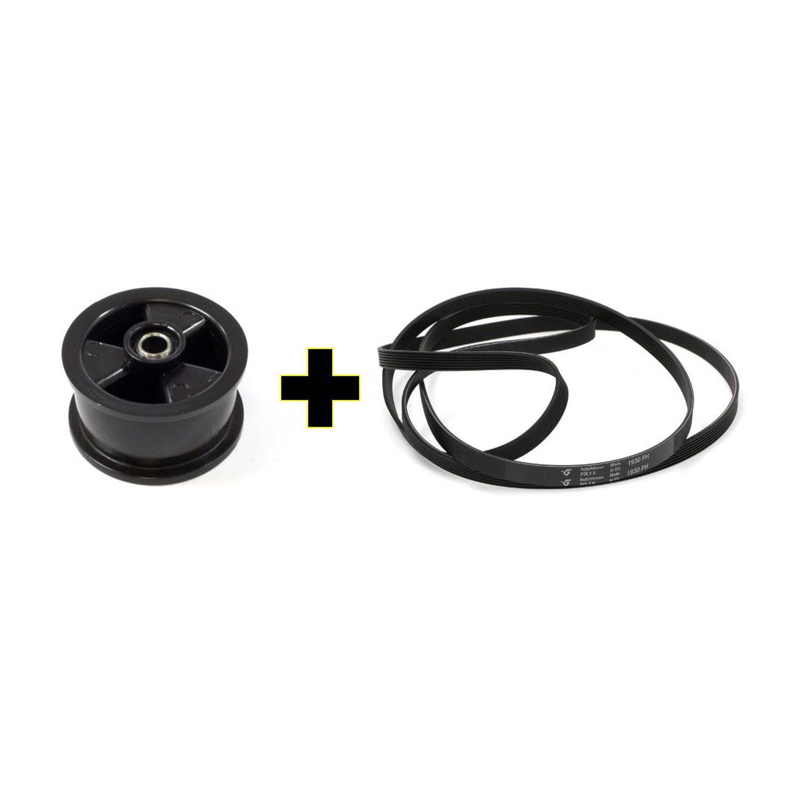 Genuine Electrolux Simpson Dryer Pulley Idler & Drive Belt Set 0197300040+0198300011