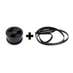 Genuine Electrolux Simpson Dryer Pulley Idler & Drive Belt Set 0197300040+0198300011