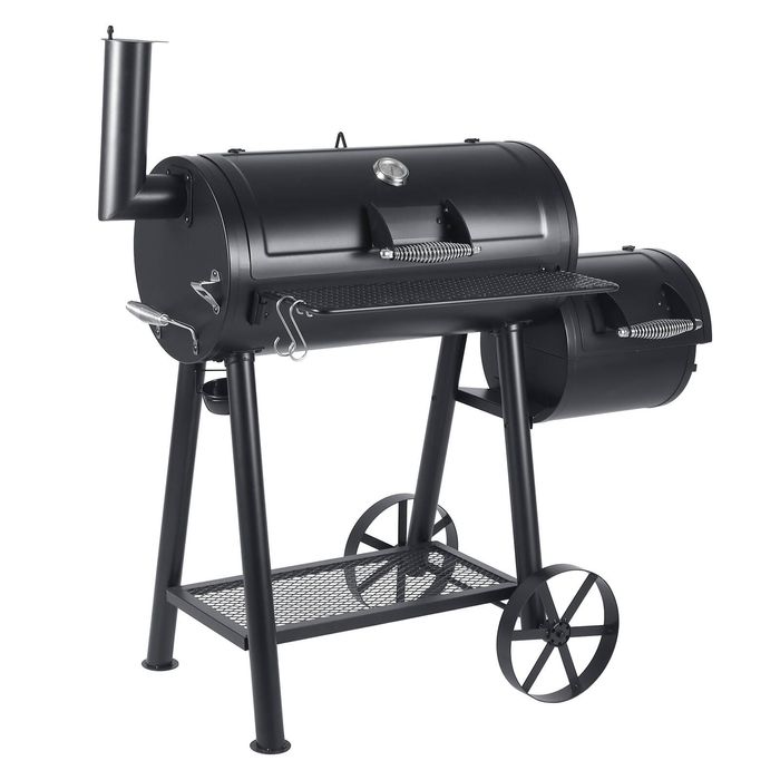 Jumbuck BBQ Offset Smoker With Sidebox