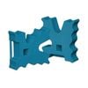2pc AgBoss Equestrian Show Jumping Cavaletti Jump Blocks Versatile Teal