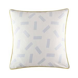 Kas Australia Mackie Euro Throw Pillowcase 65x65cm - Blue