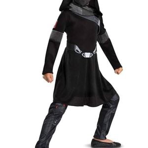 Snake Eyes Girls Ninja Assassin Costume - Large