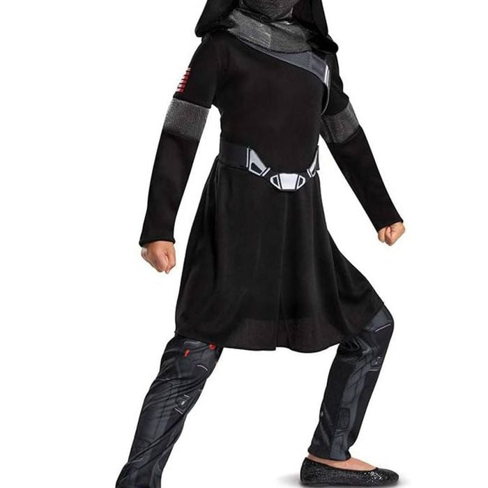 Snake Eyes Girls Ninja Assassin Costume - Large