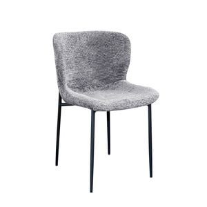 Sonata Dining Chair in Grey Fabric