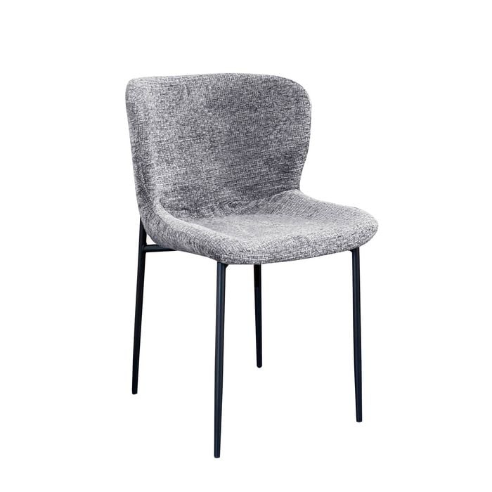 Sonata Dining Chair in Grey Fabric