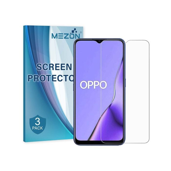3 Pack MEZON OPPO A5 2020 Ultra Clear Film Screen Protectors
