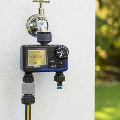 K-Rain K Dial Dual Outlet Digital Tap Timer - Bunnings New Zealand