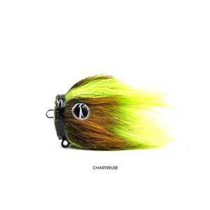 VMC Rapala Mustache 40g (Size L) Fishing Jig Head With Bucktail Rig Chartreuse