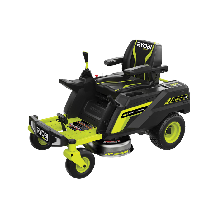 Ryobi 80V HP 30” Lithium Zero Turn Ride On Mower R80XZTR30