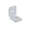 Carinya 25 x 25 x 20 x 1mm Galvanised Angle Make-A-Bracket - 20 Pack