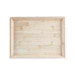 Argon Tableware Rectangular Bamboo Tray - Serving Platter - 33cm - Brown