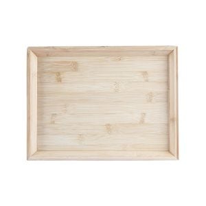 Argon Tableware Rectangular Bamboo Tray - Serving Platter - 33cm - Brown