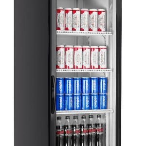 Atosa Single Glass Door Mounted Refrigerator P380wa