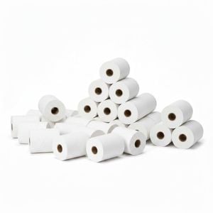 200x Thermal Paper Rolls 57x38mm - 9.5m Register EFTPOS POS Receipt Bulk