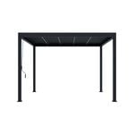 Coolaroo 3 x 3.6m Mandalay Gazebo With LED Louvres And Misting Jets