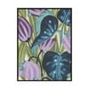 Artey | Tropical Jewels II - Framed Canvas - Black Frame - 60 x 80cm