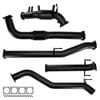 Ignite Exhausts 3.5" Turbo Back For Toyota Hilux 2.8l Cat With Straight Pipe Only 409 Stainless Steel