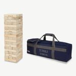Tumble Tower Pine  – Oversized Jenga Style Game for All Ages. 68cm - 120cm+.