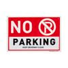 Sandleford 300 x 200mm No Parking Plastic Sign