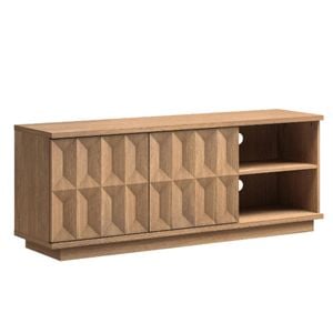 Cosmoliving TV Entertainment Unit TV Cabinet with Open Shelves 150CM