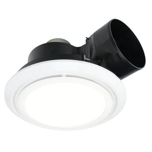 Brilliant 325mm Astro DIY Plug In Round Fan Exhaust With LED Light