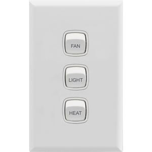 HPM Fan Light Heat 3 Function Switch