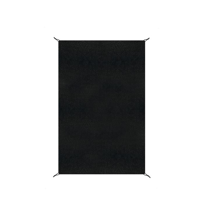 Coolaroo 2.4 x 3.6m Graphite Heatshield Ready-To-Hang Rectangle Shade Sail