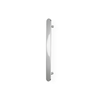 Barelli 650mm Polished Chrome Single Flat Vertical Heated Towel Rail